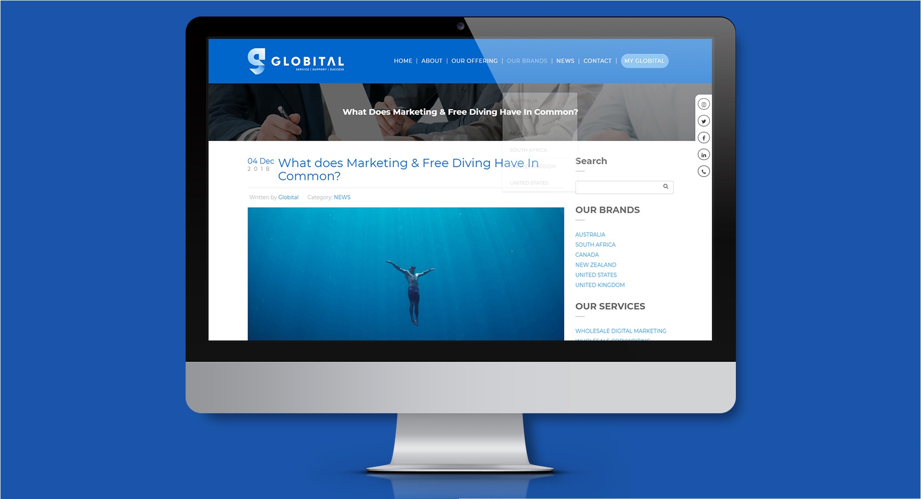 Globital | BRANDiT portfolio