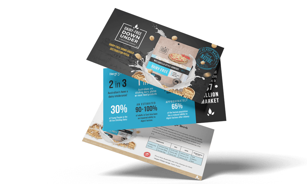 Dairy Free Down under | Distributor Pack Mockup